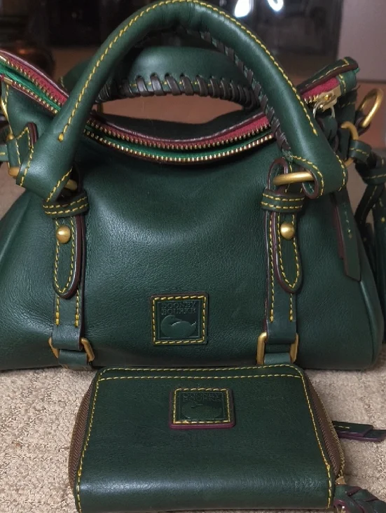 Dooney & Bourke Ivy Micro Florentine Satchel with Matching Wallet - Picture 13 of 16